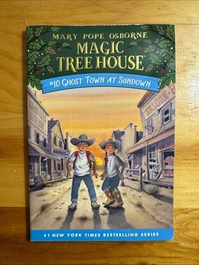 📚2/$6  Ghost Town at Sundown #10 in the Magic Tree House Series